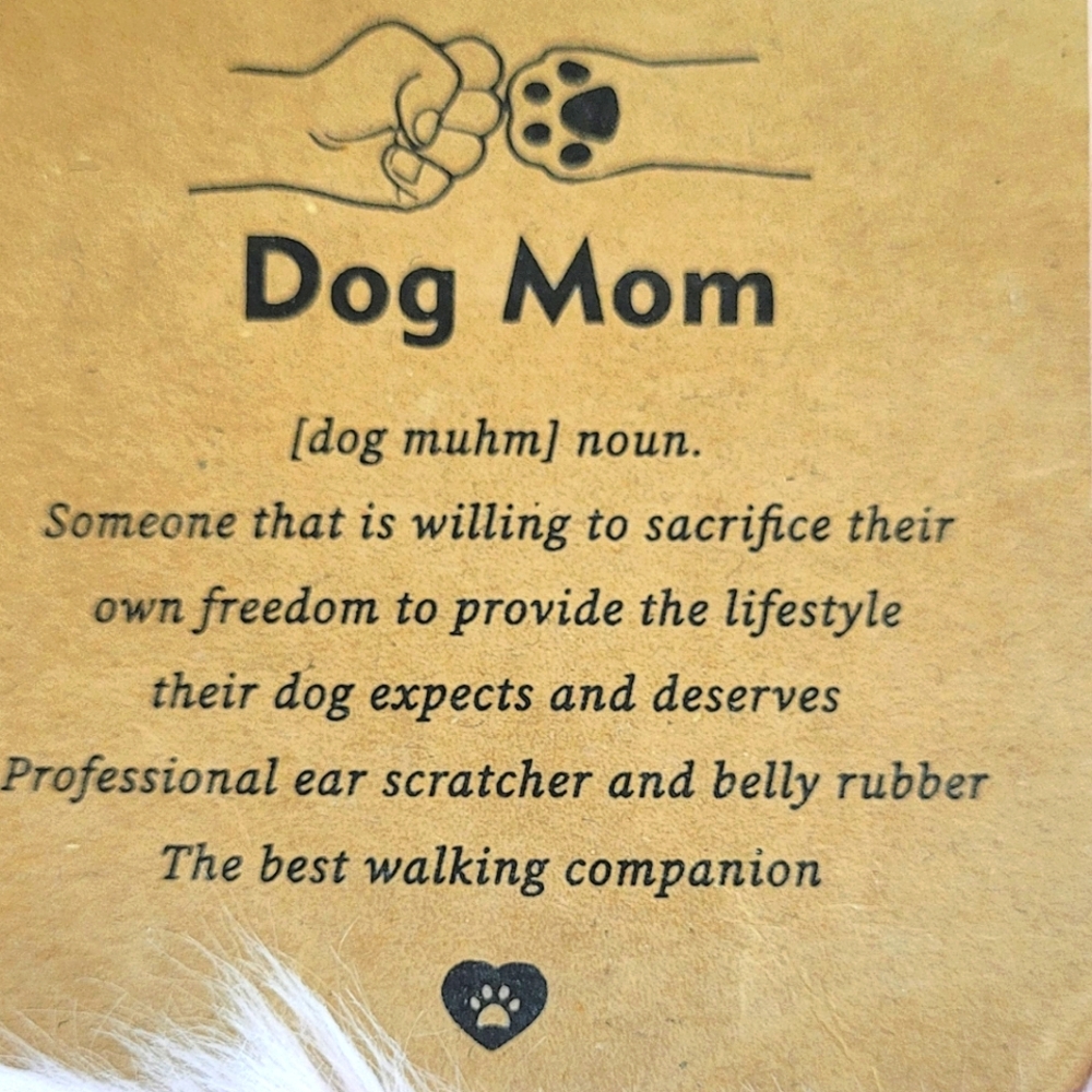 Dog Mom Stone Bracelet - Picture 2 of 3